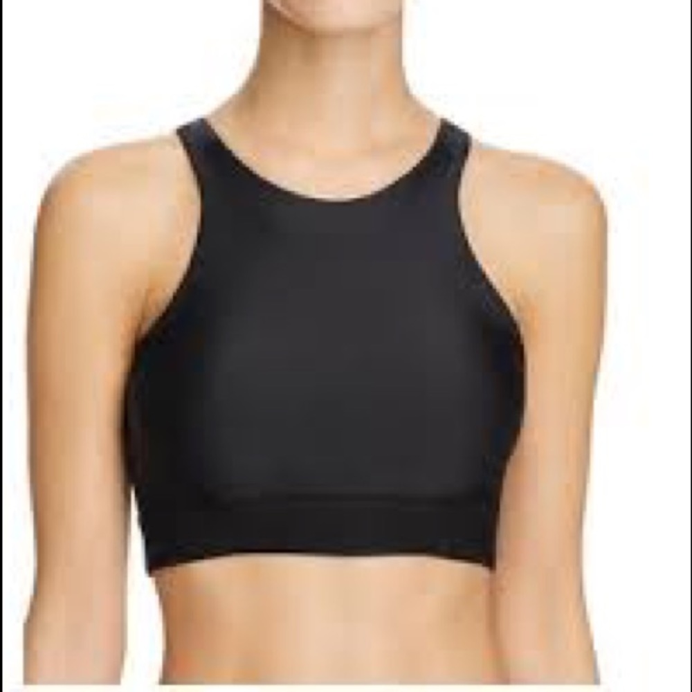 Onzie high neck racer back sports bra